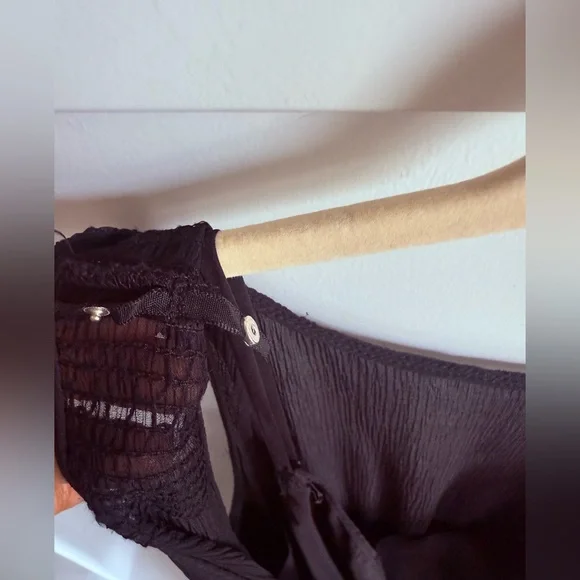 Banana Republic Silk Sheer Dress - Picture 6 of 13